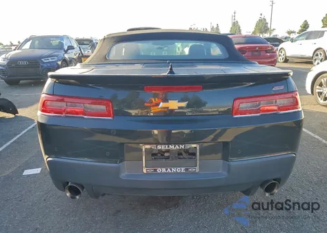 2014 Chevrolet Camaro 2Ss из США, поврежденный, VIN 2G1FK3DJ8E9169536